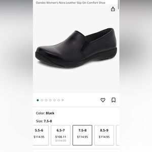 New Black Dansko’s Size 40 (US 9.5-10)